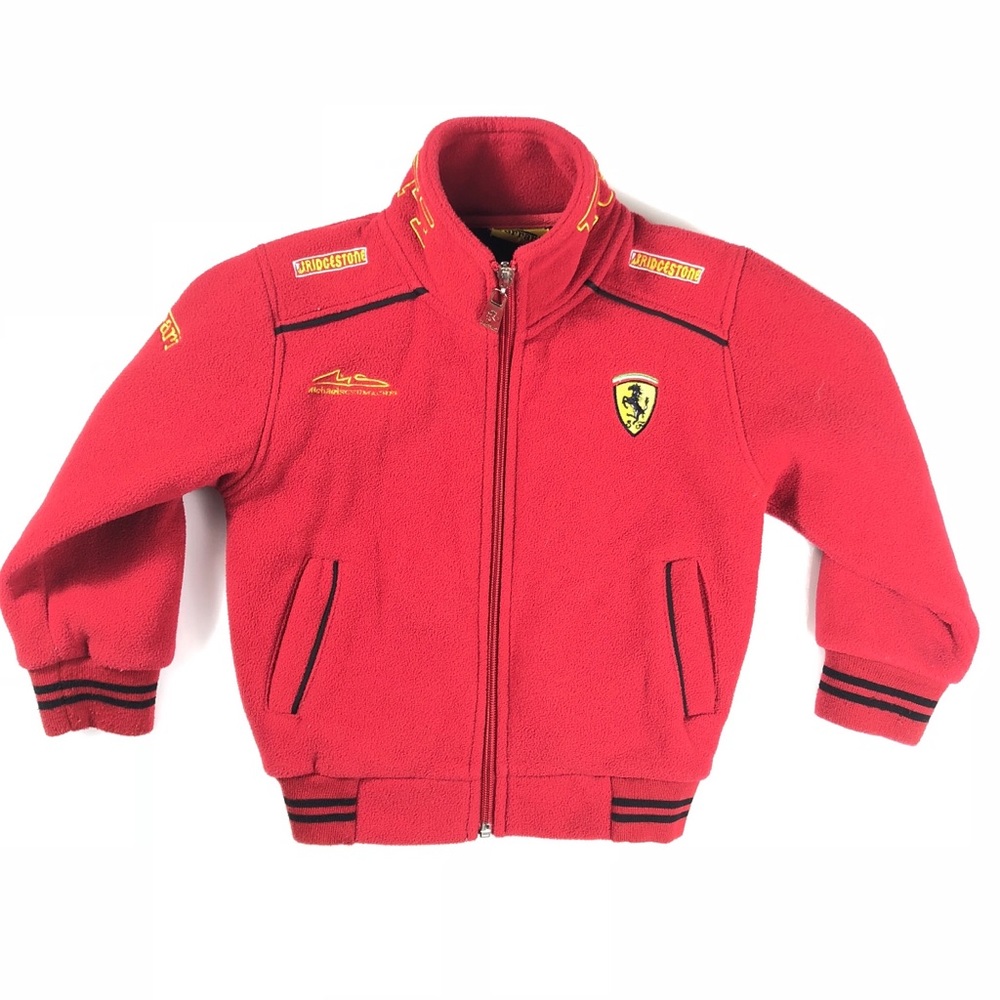 Ferrari Fleece Zip Up Jacket